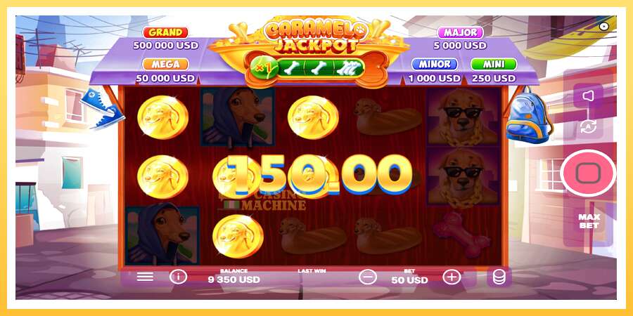 Caramelo Jackpot: ပိုက်ဆံအတွက်ကစား, ပုံ 3