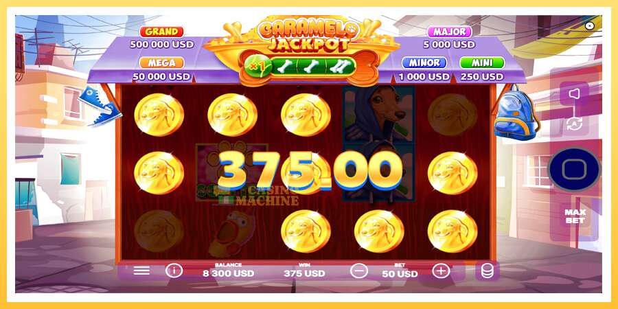 Caramelo Jackpot: ပိုက်ဆံအတွက်ကစား, ပုံ 4