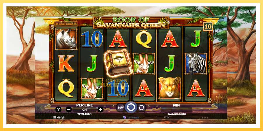 Book of Savannahs Queen: ပိုက်ဆံအတွက်ကစား, ပုံ 2