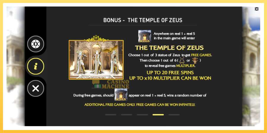 Zeus King of Gods: ပိုက်ဆံအတွက်ကစား, ပုံ 6