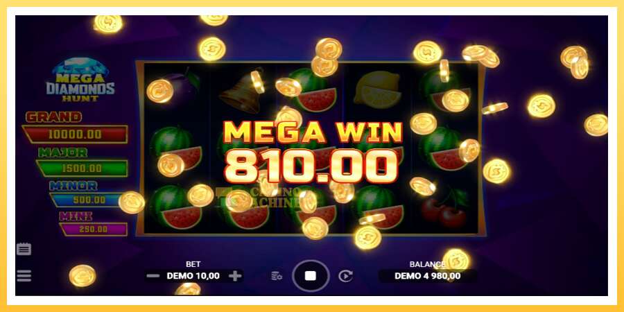 Mega Diamonds Hunt: ပိုက်ဆံအတွက်ကစား, ပုံ 3