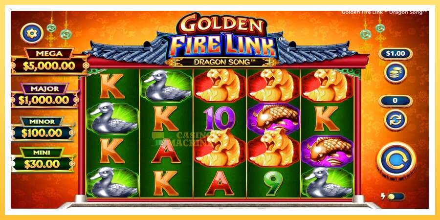 Golden Fire Link Dragon Song: ပိုက်ဆံအတွက်ကစား, ပုံ 1