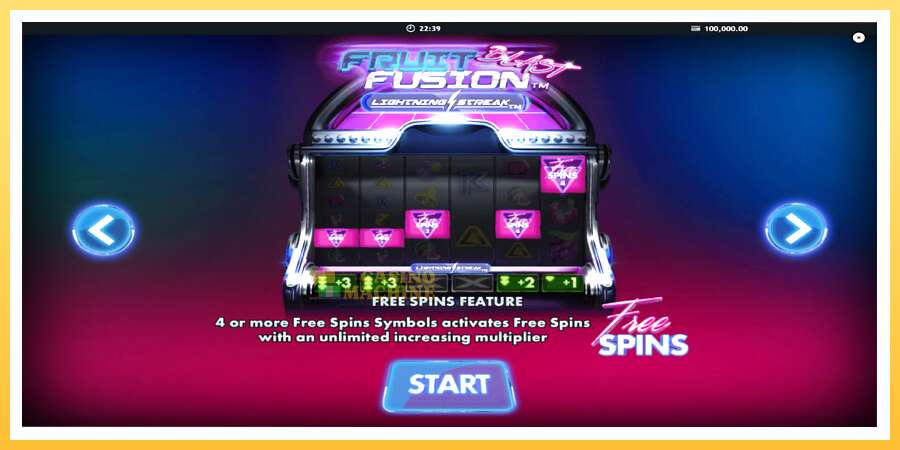 Fruit Fusion Blast Lightning Reels: ပိုက်ဆံအတွက်ကစား, ပုံ 1