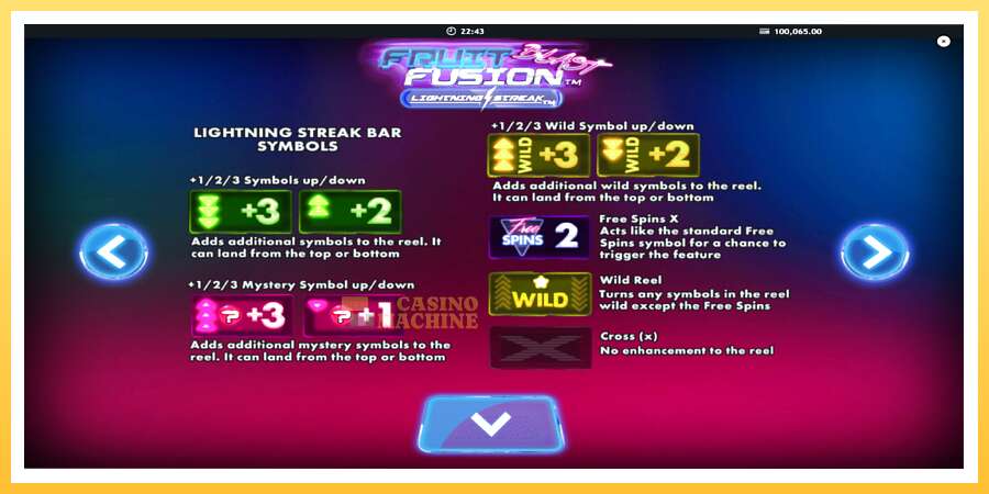 Fruit Fusion Blast Lightning Reels: ပိုက်ဆံအတွက်ကစား, ပုံ 6