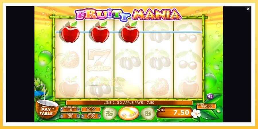 Fruity Mania: ပိုက်ဆံအတွက်ကစား, ပုံ 2