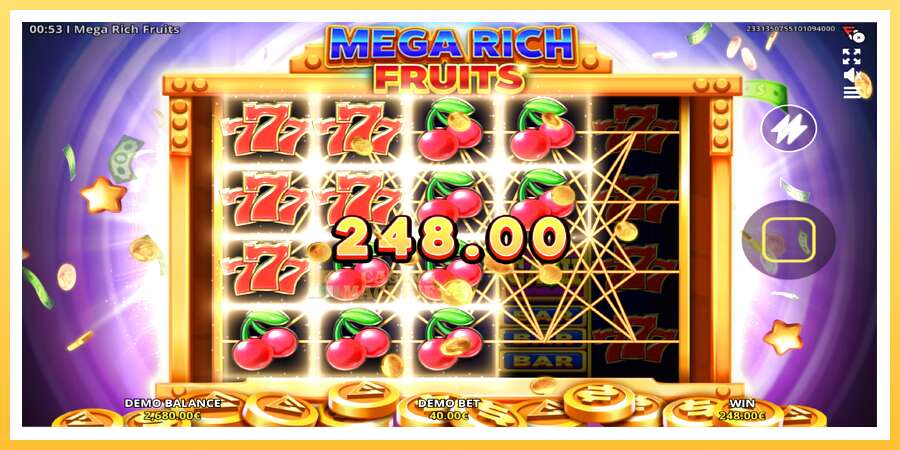 Mega Rich Fruits: ပိုက်ဆံအတွက်ကစား, ပုံ 3