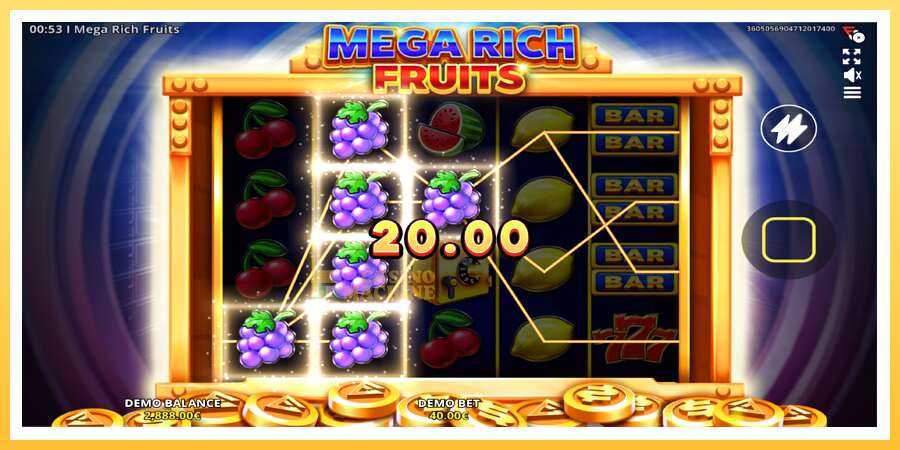 Mega Rich Fruits: ပိုက်ဆံအတွက်ကစား, ပုံ 4