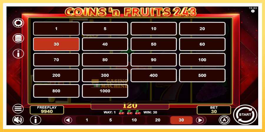 Coinsn Fruits 243: ပိုက်ဆံအတွက်ကစား, ပုံ 7