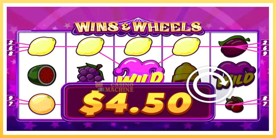 Wins & Wheels: ပိုက်ဆံအတွက်ကစား, ပုံ 4