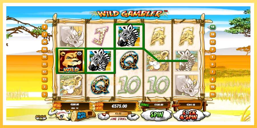 Wild Gambler: ပိုက်ဆံအတွက်ကစား, ပုံ 2