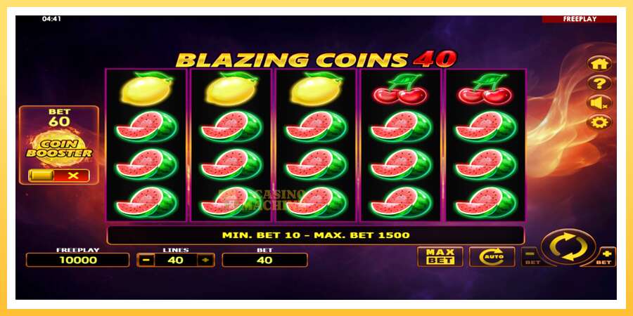 Blazing Coins 40: ပိုက်ဆံအတွက်ကစား, ပုံ 2