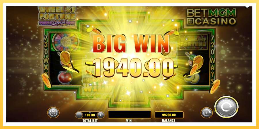 Wheel of Fortune Triple Extreme Spin BetMGM: ပိုက်ဆံအတွက်ကစား, ပုံ 3