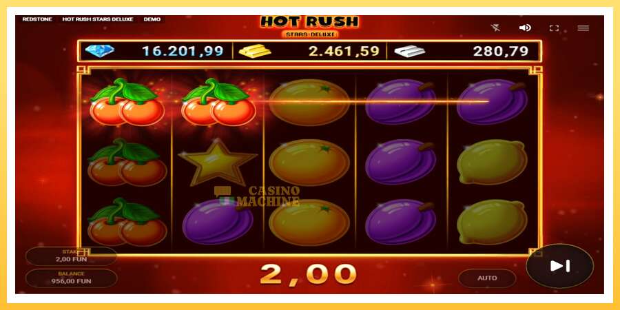 Hot Rush Stars Deluxe: ပိုက်ဆံအတွက်ကစား, ပုံ 3