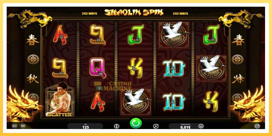 Shaolin Spin: ပိုက်ဆံအတွက်ကစား, ပုံ 2