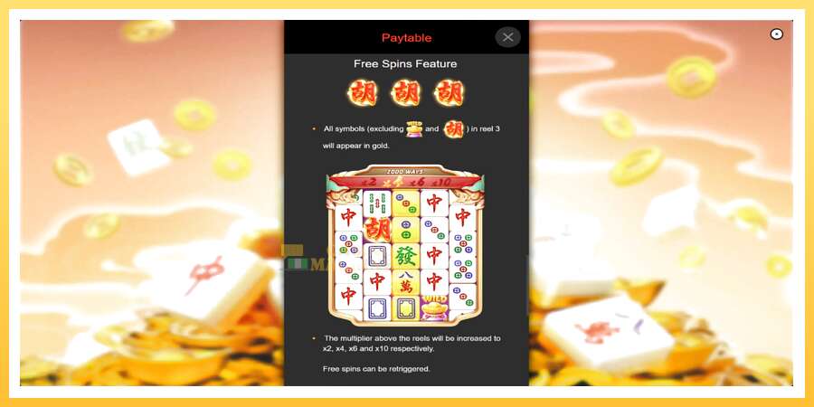 Mahjong Phoenix: ပိုက်ဆံအတွက်ကစား, ပုံ 6