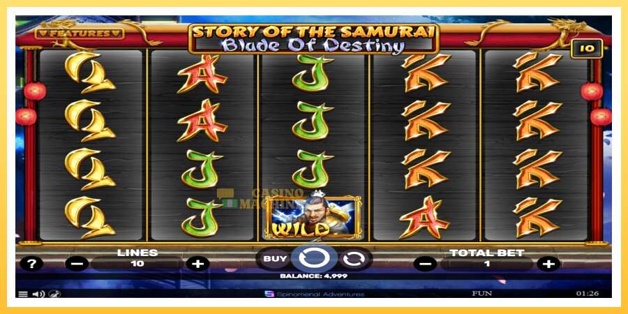 Story of the Samuari: Blade of Destiny: ပိုက်ဆံအတွက်ကစား, ပုံ 2