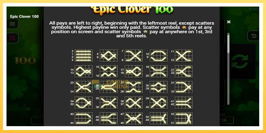 Epic Clover 100: ပိုက်ဆံအတွက်ကစား, ပုံ 5