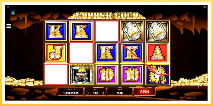 Gopher Gold: ပိုက်ဆံအတွက်ကစား, ပုံ 3