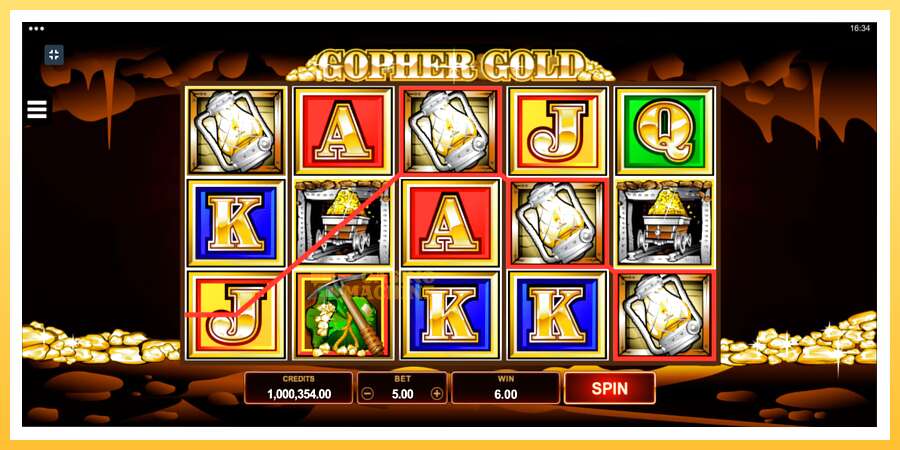 Gopher Gold: ပိုက်ဆံအတွက်ကစား, ပုံ 4