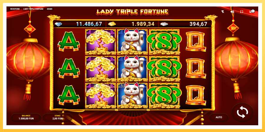 Lady Triple Fortune: ပိုက်ဆံအတွက်ကစား, ပုံ 2