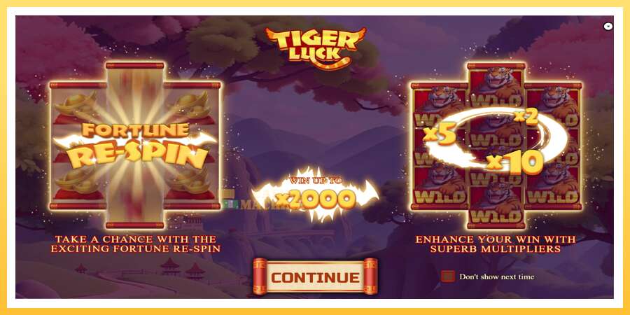 Tiger Luck: ပိုက်ဆံအတွက်ကစား, ပုံ 1