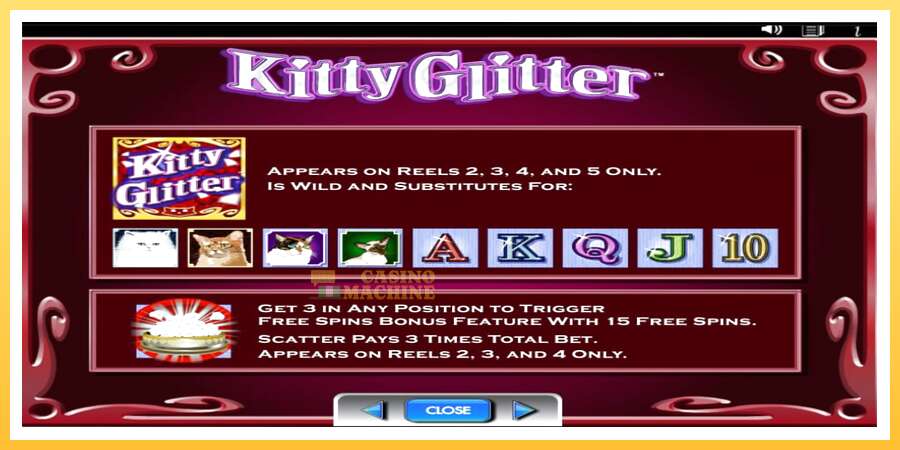 Kitty Glitter: ပိုက်ဆံအတွက်ကစား, ပုံ 5