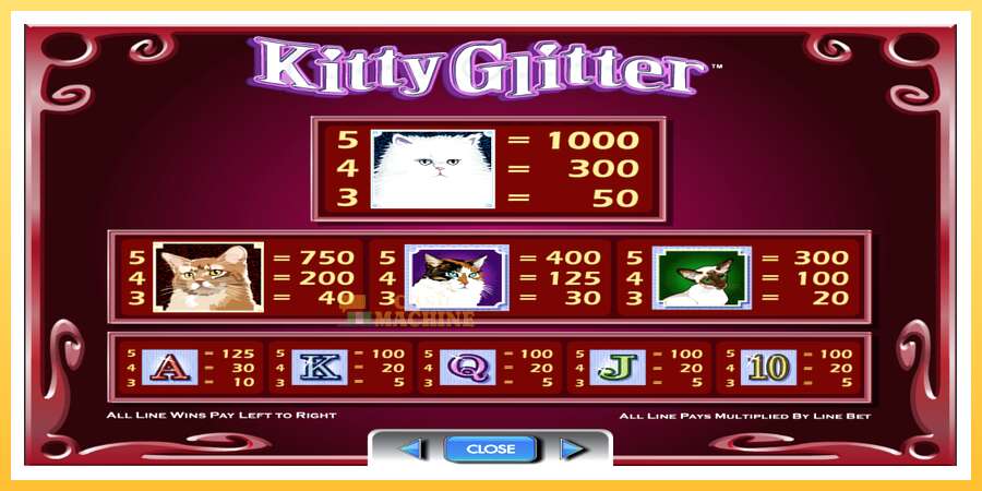 Kitty Glitter: ပိုက်ဆံအတွက်ကစား, ပုံ 6