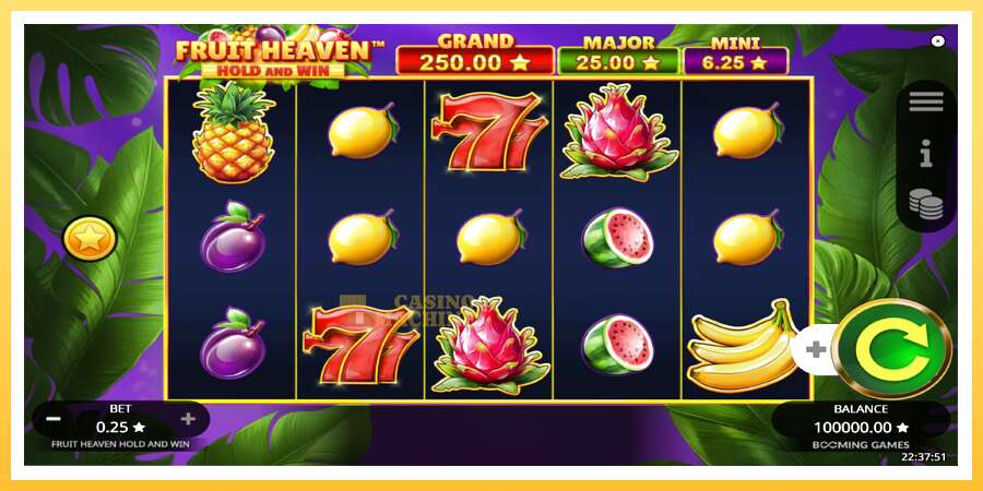 Fruit Heaven Hold and Win: ပိုက်ဆံအတွက်ကစား, ပုံ 2