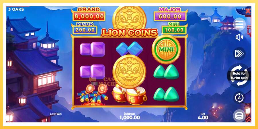 Lion Coins: ပိုက်ဆံအတွက်ကစား, ပုံ 2