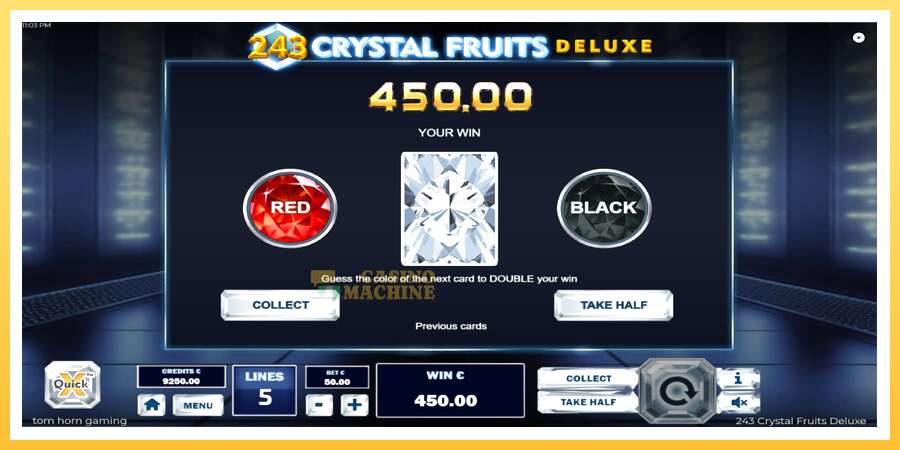 243 Crystal Fruits Deluxe: ပိုက်ဆံအတွက်ကစား, ပုံ 4