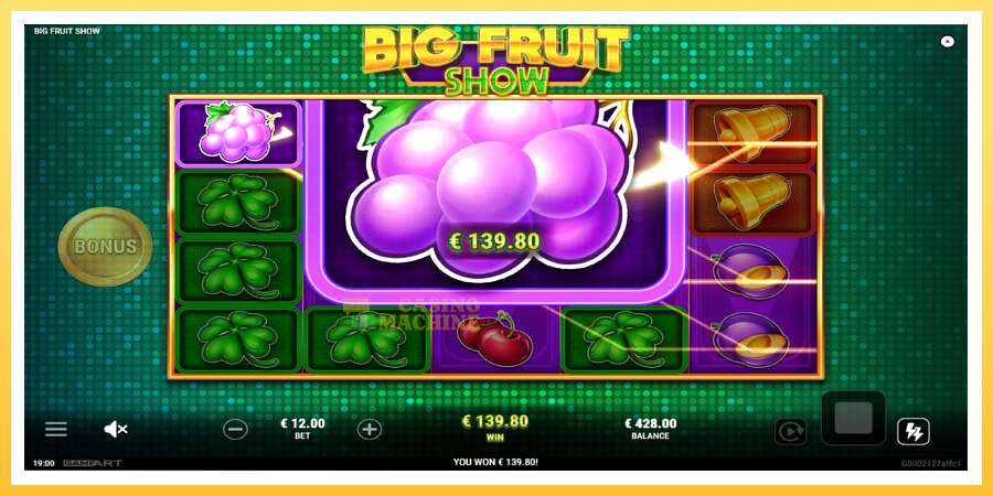 Big Fruit Show: ပိုက်ဆံအတွက်ကစား, ပုံ 3