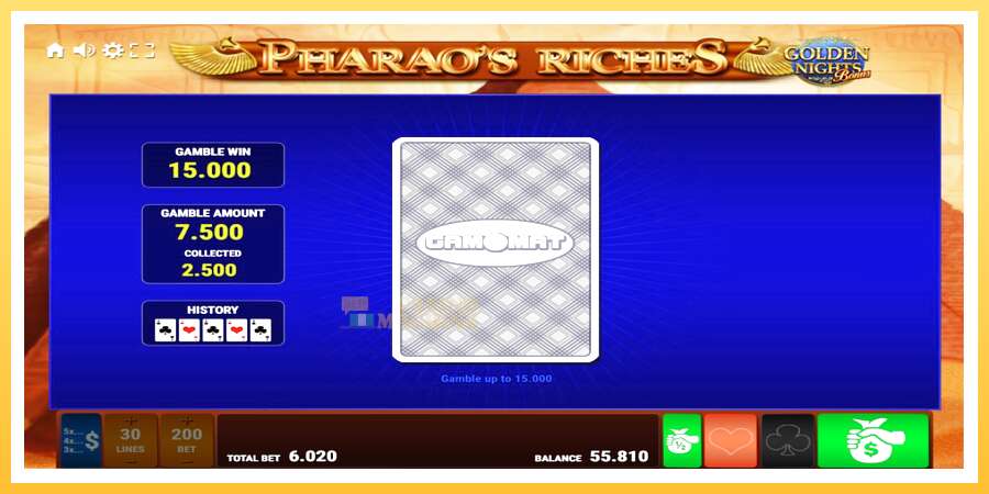 Pharaos Riches Golden Nights: ပိုက်ဆံအတွက်ကစား, ပုံ 5