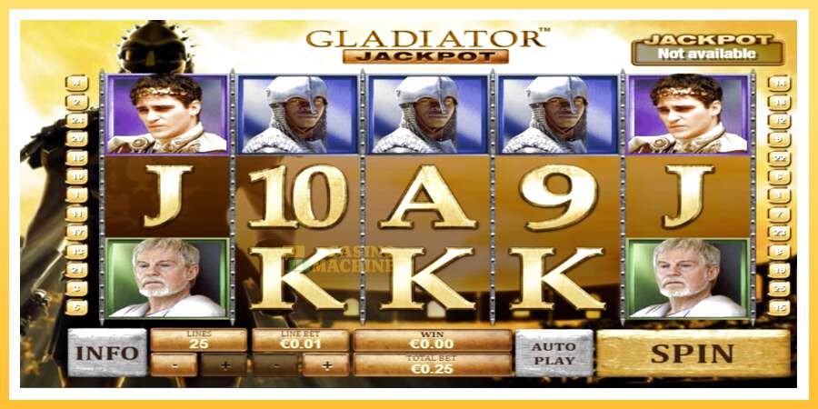 Gladiator Jackpot: ပိုက်ဆံအတွက်ကစား, ပုံ 1