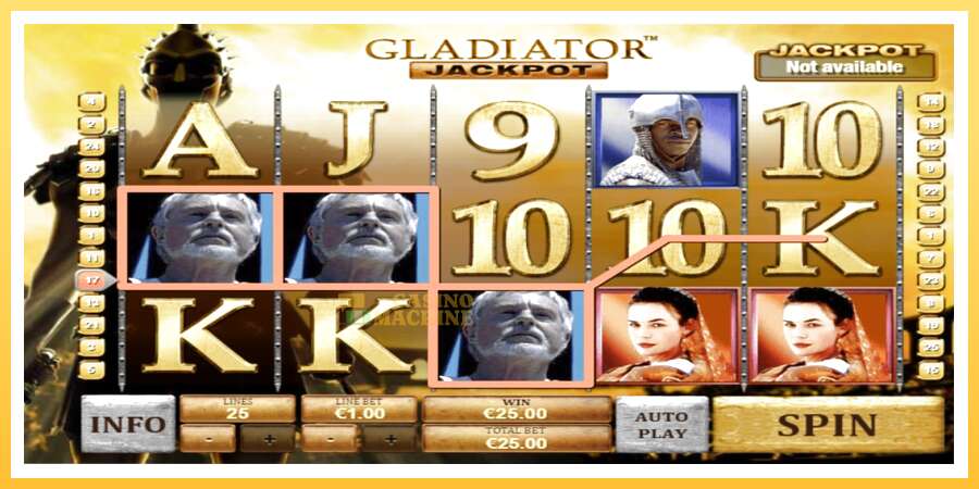 Gladiator Jackpot: ပိုက်ဆံအတွက်ကစား, ပုံ 2