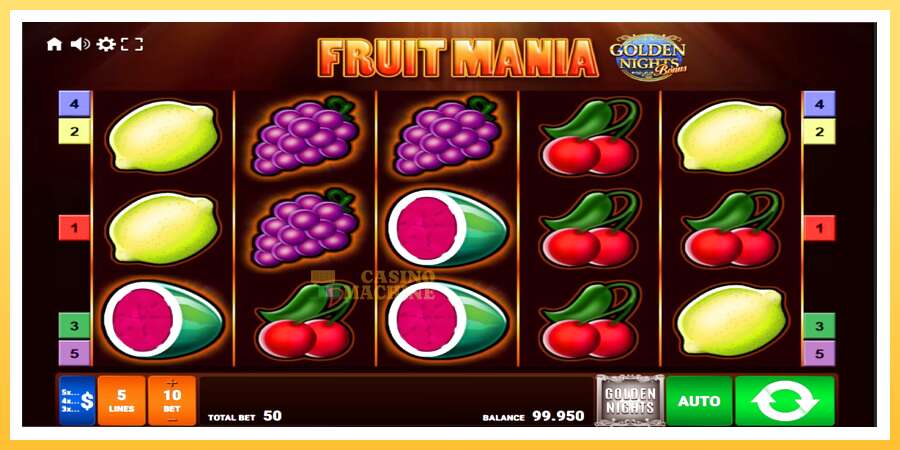 Fruit Mania Golden Nights: ပိုက်ဆံအတွက်ကစား, ပုံ 1