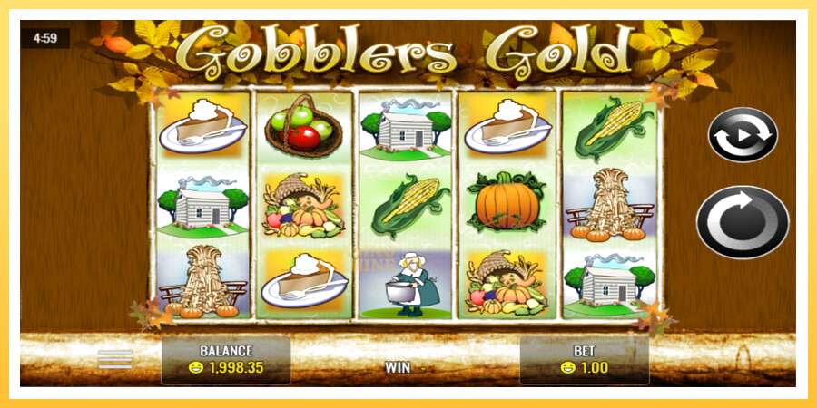 Gobblers Gold: ပိုက်ဆံအတွက်ကစား, ပုံ 1