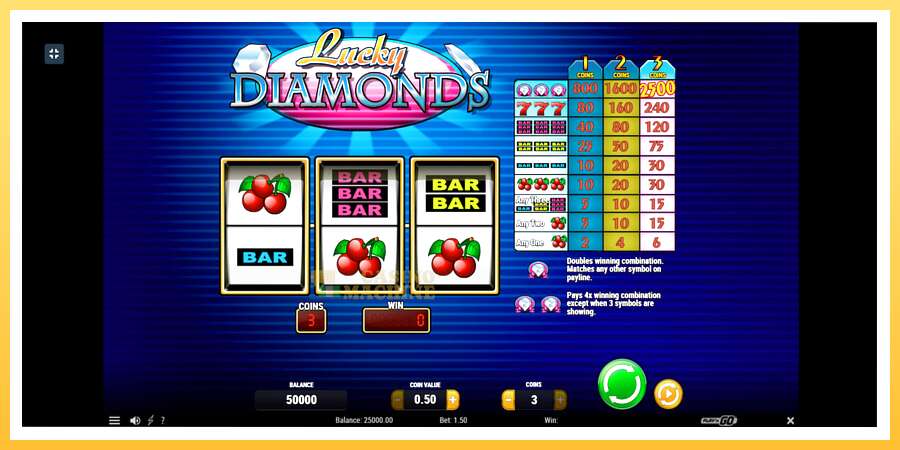 Lucky Diamonds: ပိုက်ဆံအတွက်ကစား, ပုံ 1