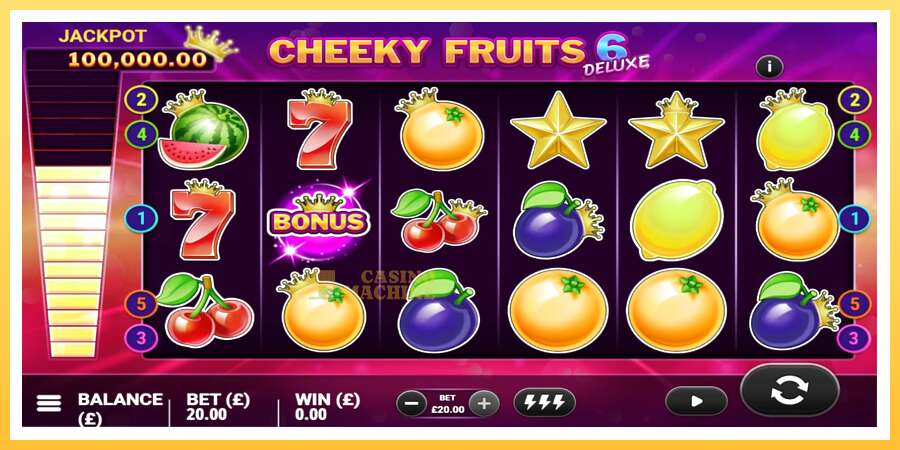 Cheeky Fruits 6 Deluxe: ပိုက်ဆံအတွက်ကစား, ပုံ 3