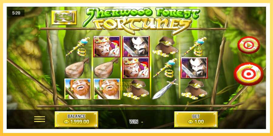 Sherwood Forest Fortunes: ပိုက်ဆံအတွက်ကစား, ပုံ 1