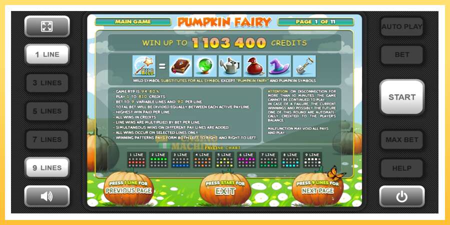 Pumpkin Fairy: ပိုက်ဆံအတွက်ကစား, ပုံ 4