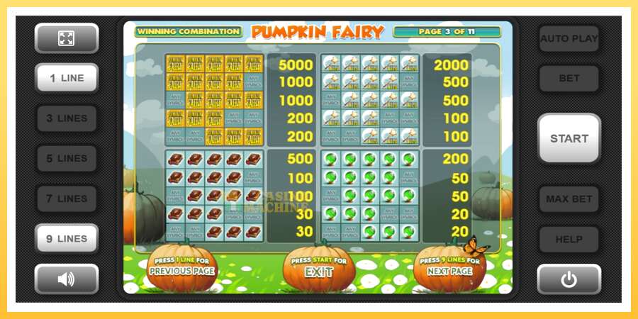 Pumpkin Fairy: ပိုက်ဆံအတွက်ကစား, ပုံ 6