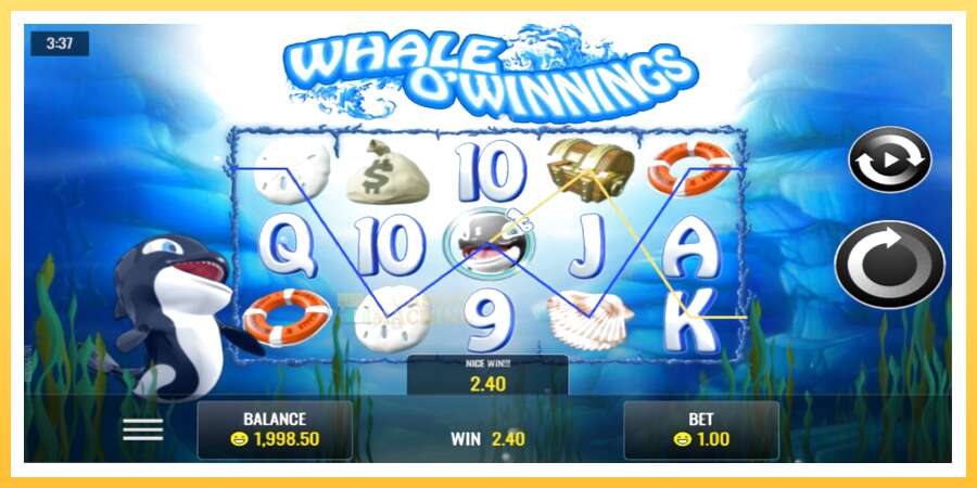 Whale O’Winnings: ပိုက်ဆံအတွက်ကစား, ပုံ 2