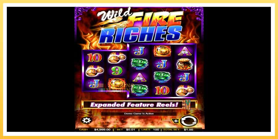 Wild Fire Riches: ပိုက်ဆံအတွက်ကစား, ပုံ 1