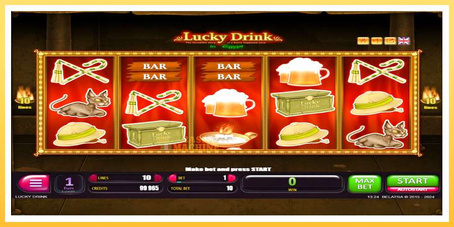 Lucky Drink In Egypt: ပိုက်ဆံအတွက်ကစား, ပုံ 1