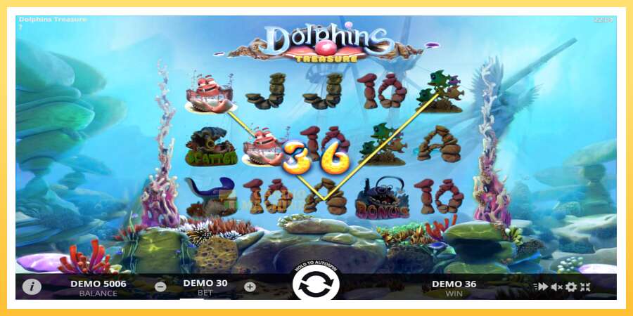 Dolphins Treasure: ပိုက်ဆံအတွက်ကစား, ပုံ 2