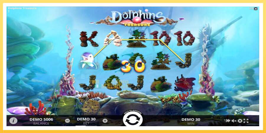 Dolphins Treasure: ပိုက်ဆံအတွက်ကစား, ပုံ 3