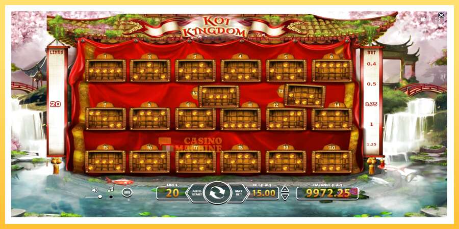 Koi Kingdom: ပိုက်ဆံအတွက်ကစား, ပုံ 6