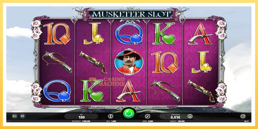 Musketeer Slot: ပိုက်ဆံအတွက်ကစား, ပုံ 2