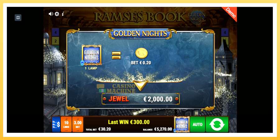 Ramses Book Golden Nights: ပိုက်ဆံအတွက်ကစား, ပုံ 4