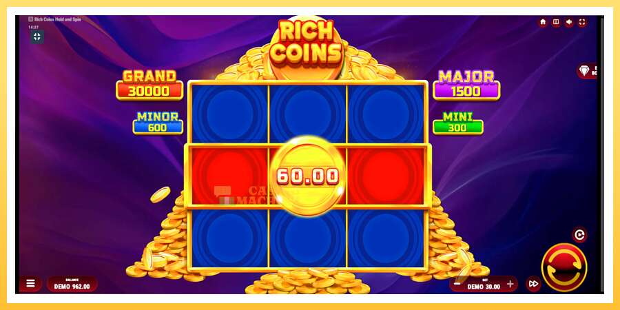 Rich Coins Hold and Spin: ပိုက်ဆံအတွက်ကစား, ပုံ 3